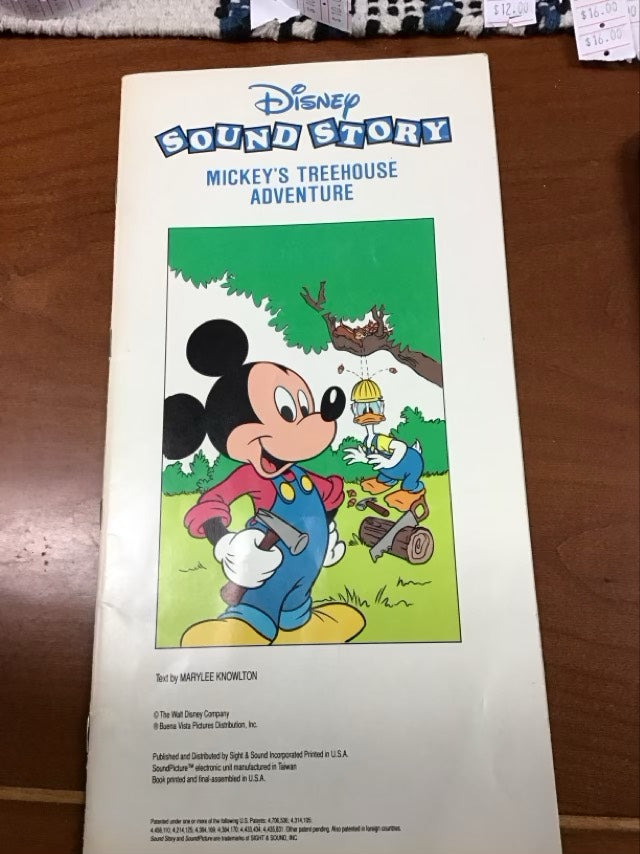 Mickey's Treehouse Adventure by Walt Disney Productions