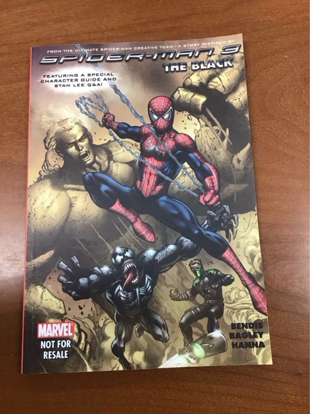 Spider-Man 3 : The Black Mini Comic Book Promo 2007 by Brian Bendis,Mark Bagley