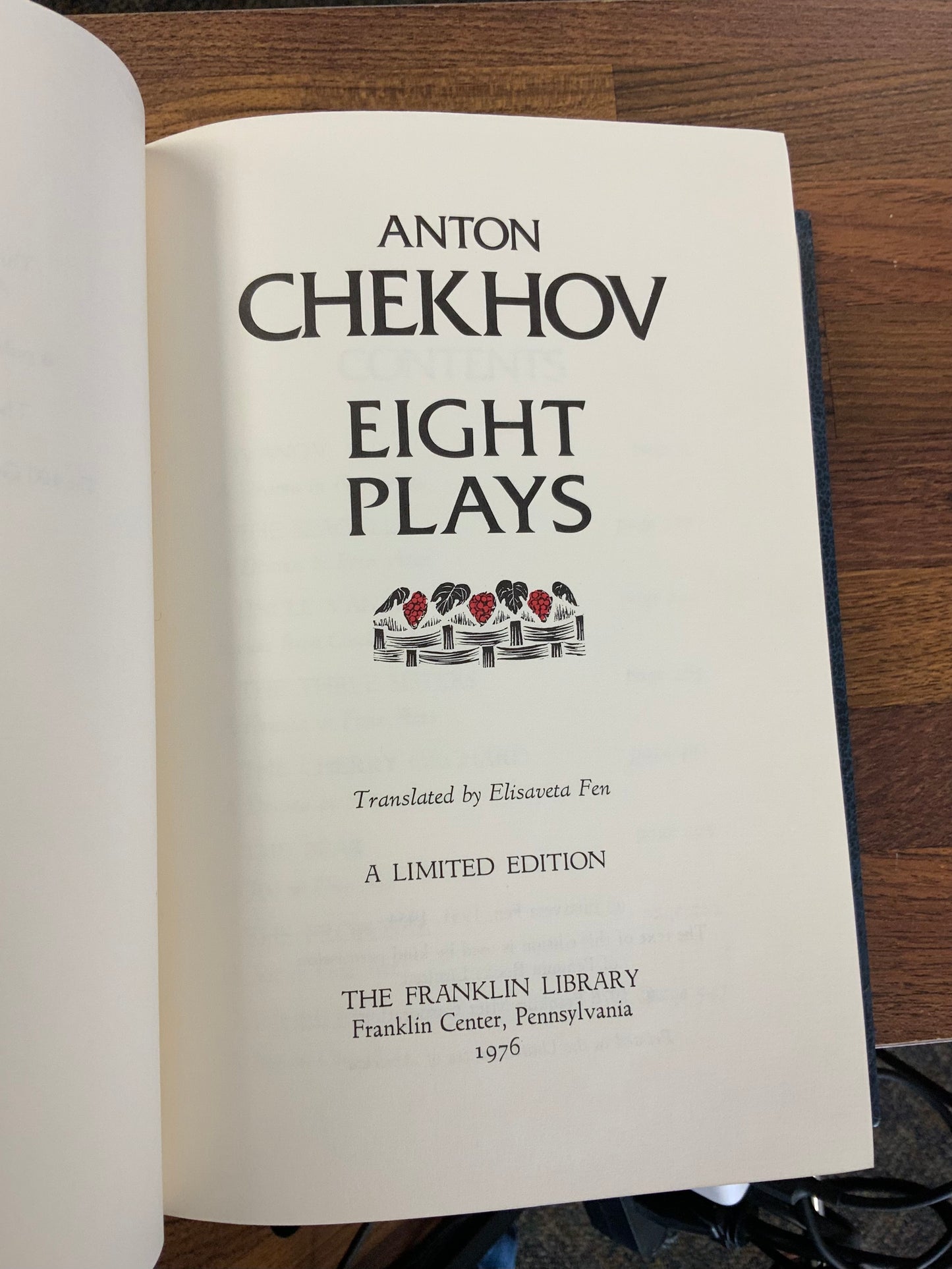 Eight Plays by Anton Chekhov