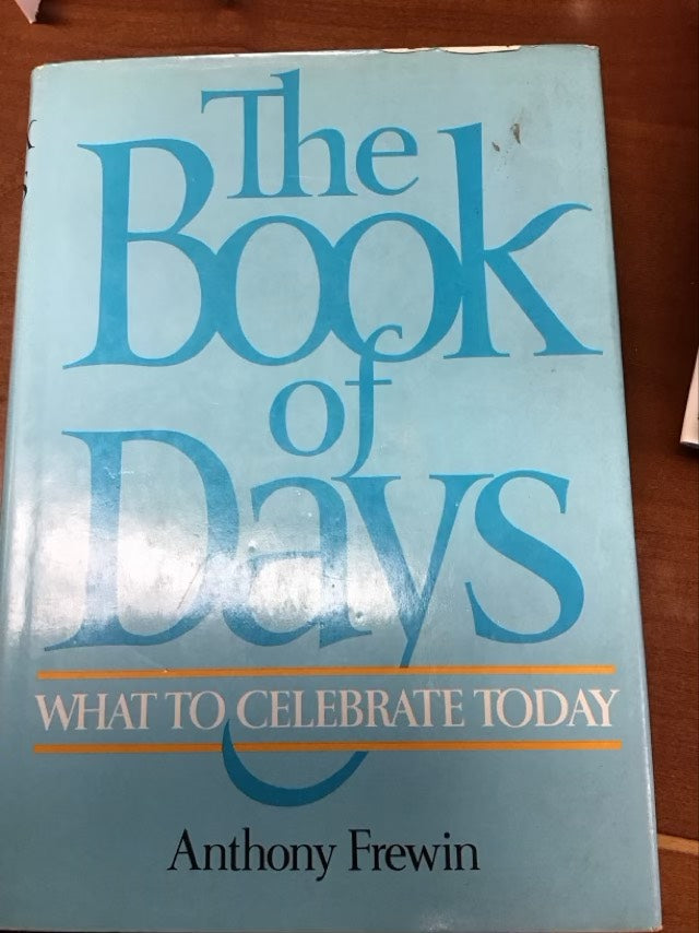 The Book of Days by Anthony Frewin