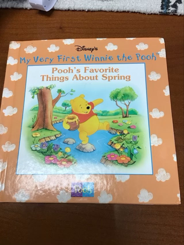 Pooh's Favorite Things About Spring (My Very First Winnie the Pooh) by Kathleen Weidner Zoehfeld *ex-Library Book