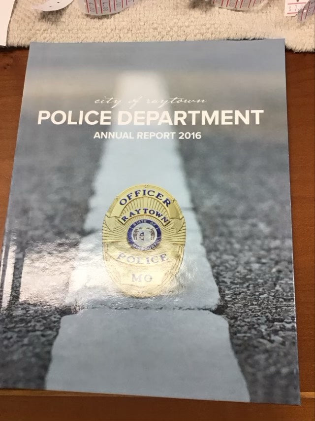 City Of Raytown Police Department Annual Report 2016