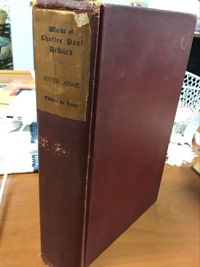 The Works of Charles Paul de Kock: Sister Anne by Paul de Kock