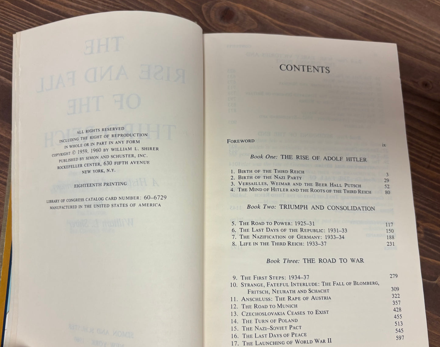 The Rise and Fall of the Third Reich : a history of Nazi Germany by William L. Shirer