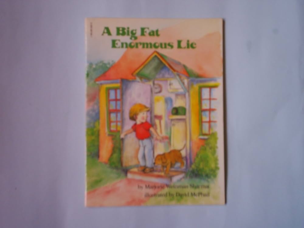 A Big Fat Enormous Lie (Picture Puffins) by Marjorie Weinman Sharmat