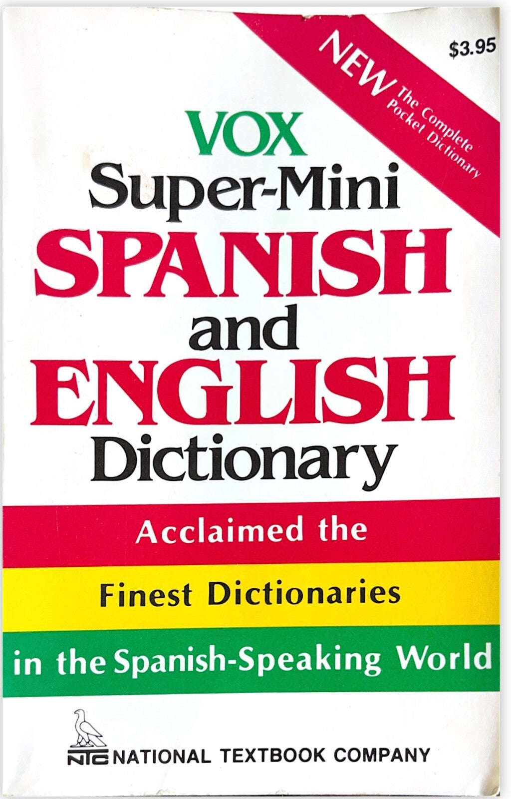 Vox Super-Mini Spanish and English Dictionary by Vox