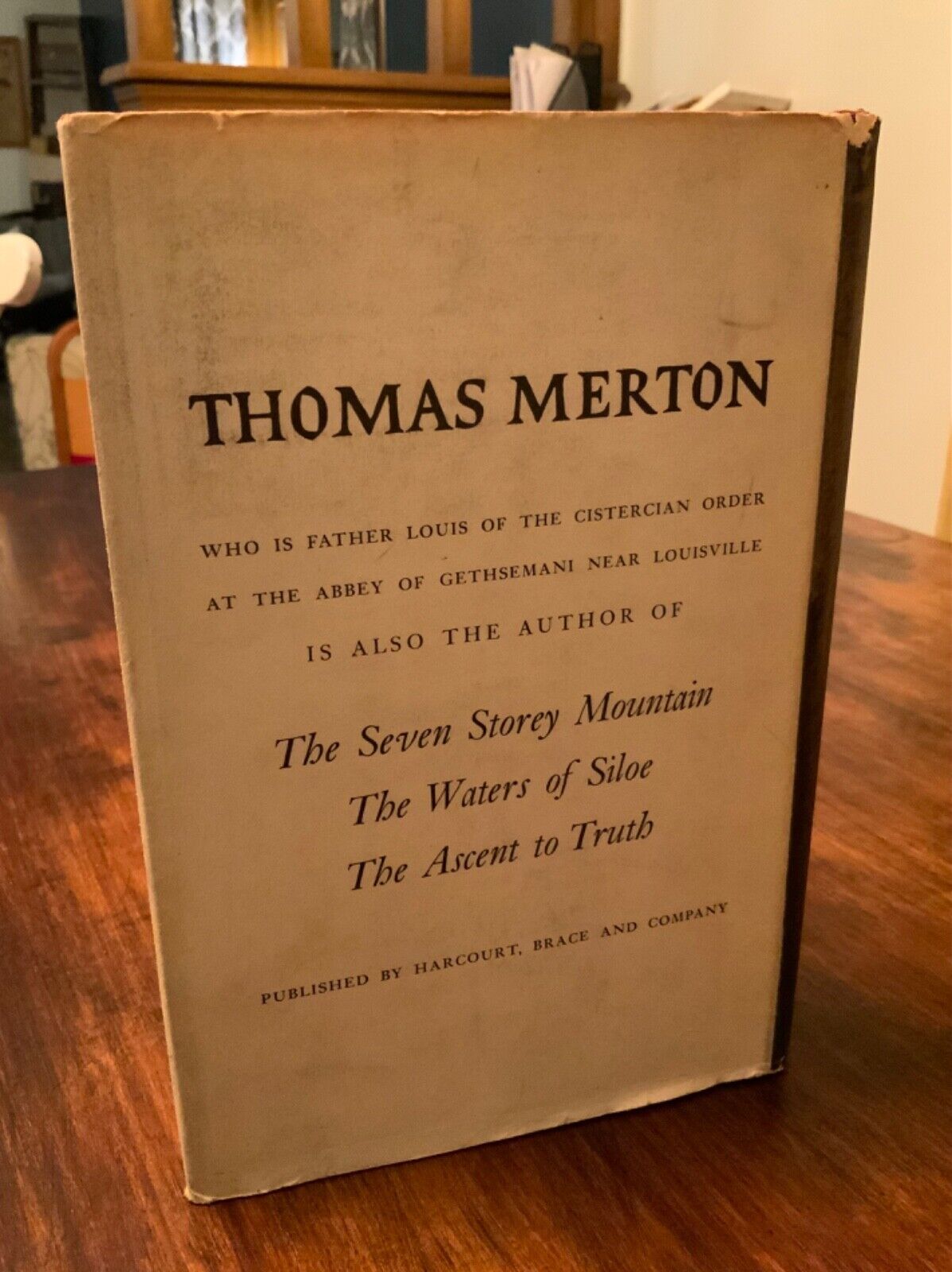 Thomas Merton The Sign of Jonas First Edition Hardback 1953