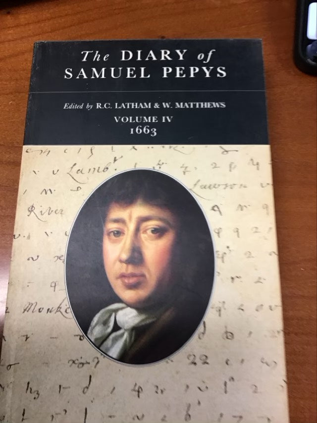 The Diary of Samuel Pepys: Volume IV – 1663 by Samuel Pepys