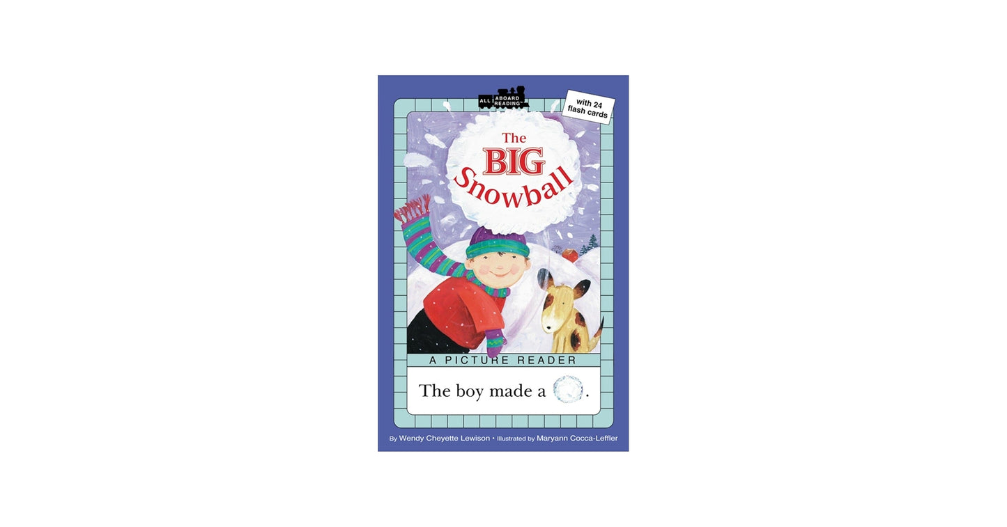 The Big Snowball (All Aboard Reading) by Wendy Cheyette Lewison