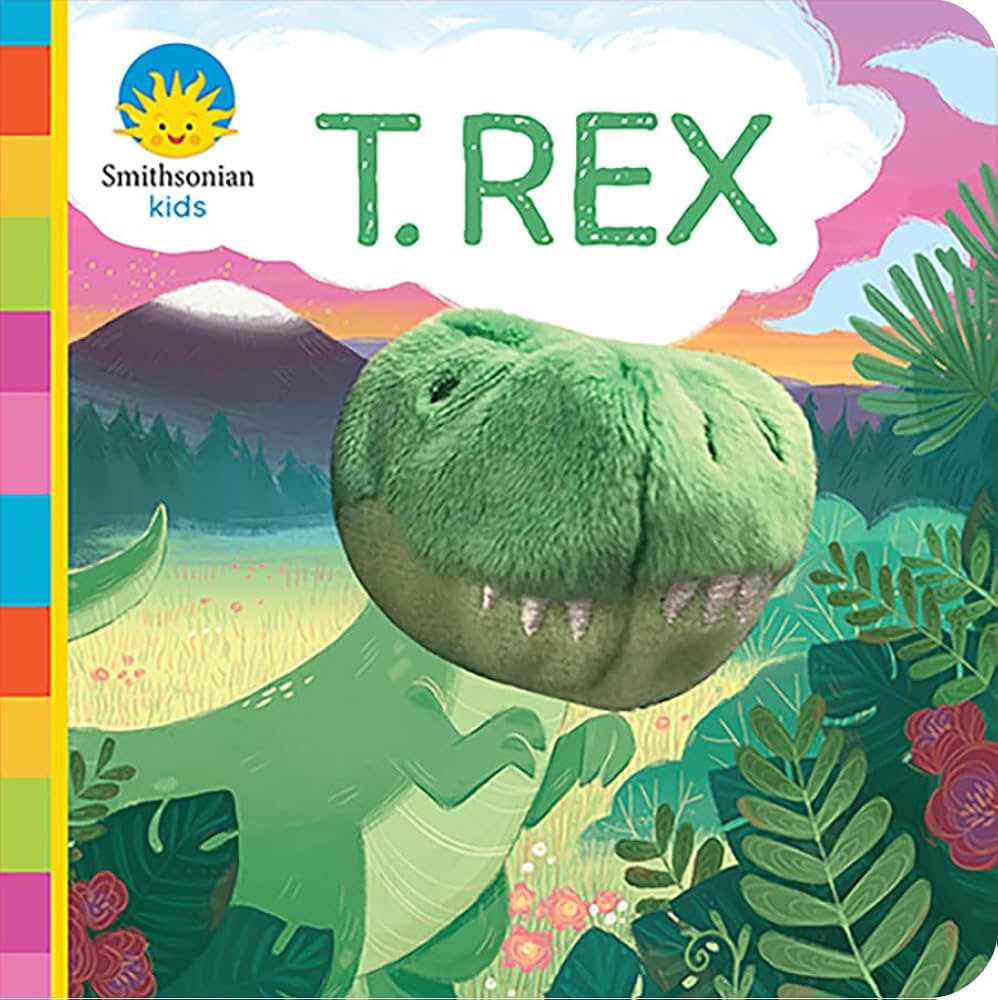 Smithsonian Kids T. Rex Puppet Book by Jaye Garnett