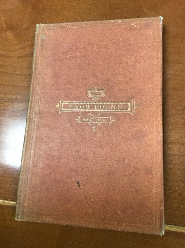 Snow-bound 1869 by John Greenleaf Whittier