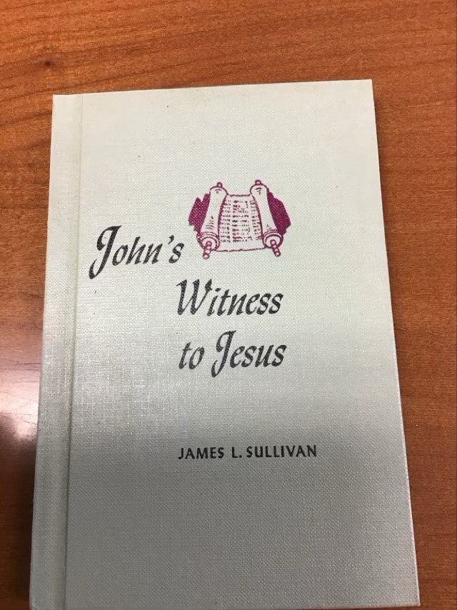 John's Witness to Jesus by James L. Sullivan,Robert A. Proctor