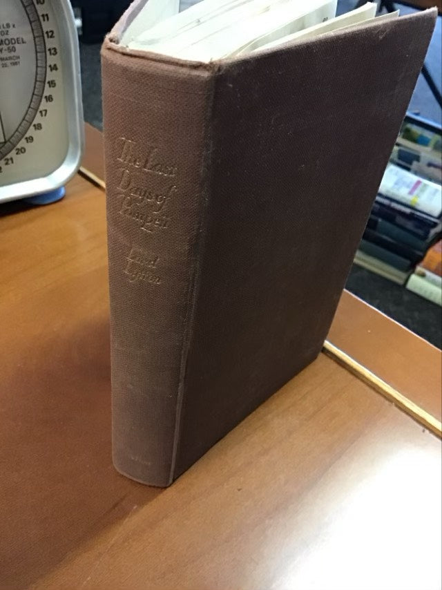 The Last Days of Pompeii by Edward Bulwer Lytton Baron Lytton
