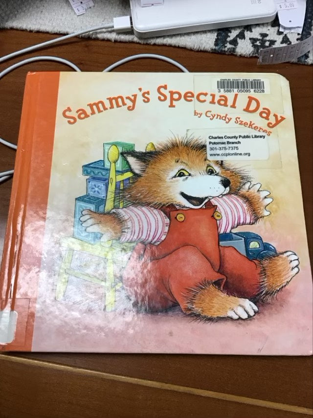 Sammy's Special Day by Cyndy Szekeres *Ex Library Book