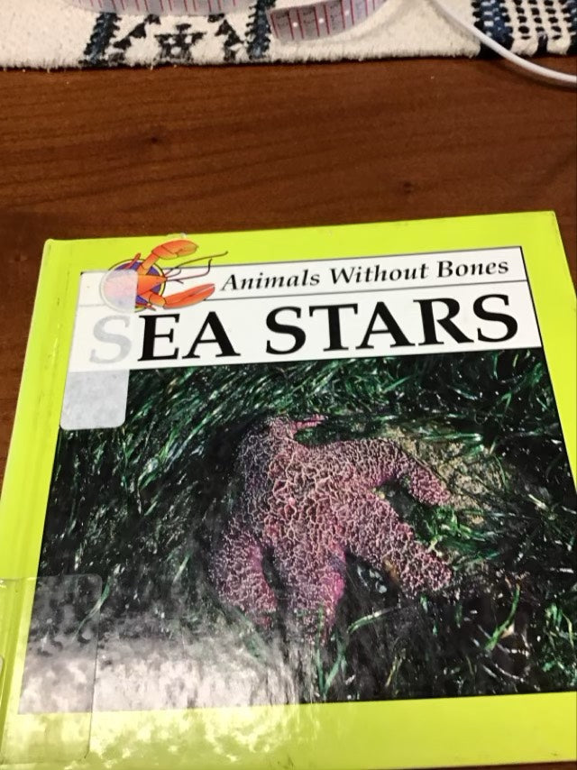 Sea Stars (Animals Without Bones Discovery Library) by Jason Cooper *ex-Library Book