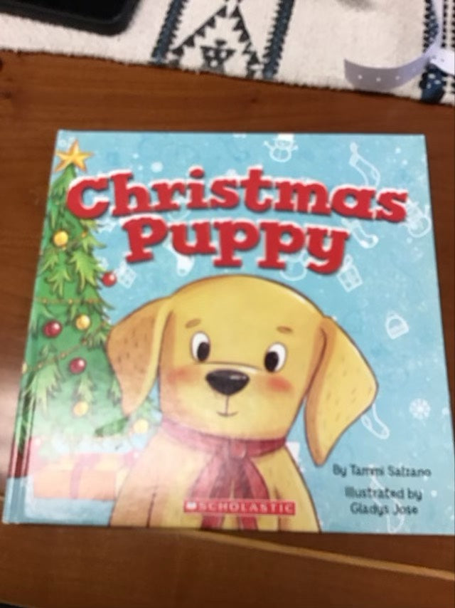 Christmas Puppy by Tammi Salzano