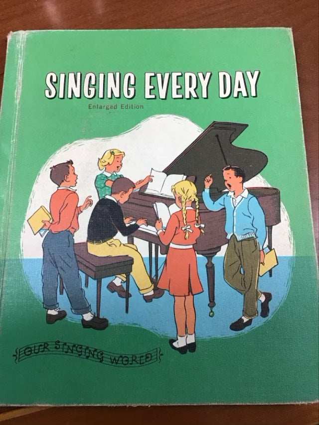 Singing Every Day Enlarged Edition *ex School Book by Lila Belle Pitts/ Mabelle Glenn/Lorrain E. Walters/Louis G. Wersen