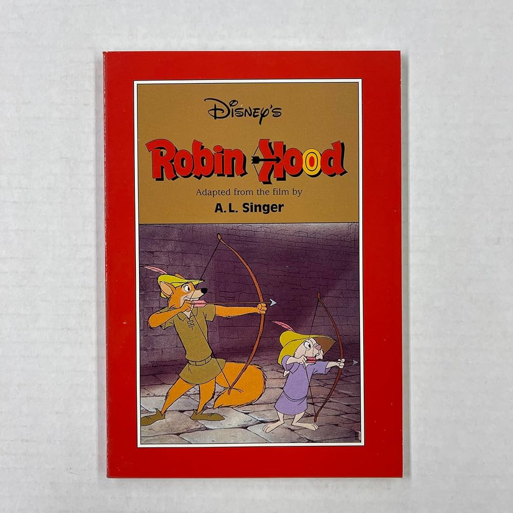 Disney's Robin Hood: Junior Novelization by A. L. Singer