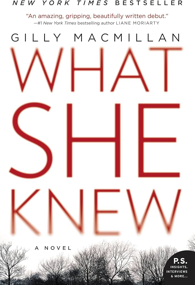 What She Knew: A British Domestic Thriller Where Kidnapping Reveals Deadly Family Secrets by Gilly Macmillan