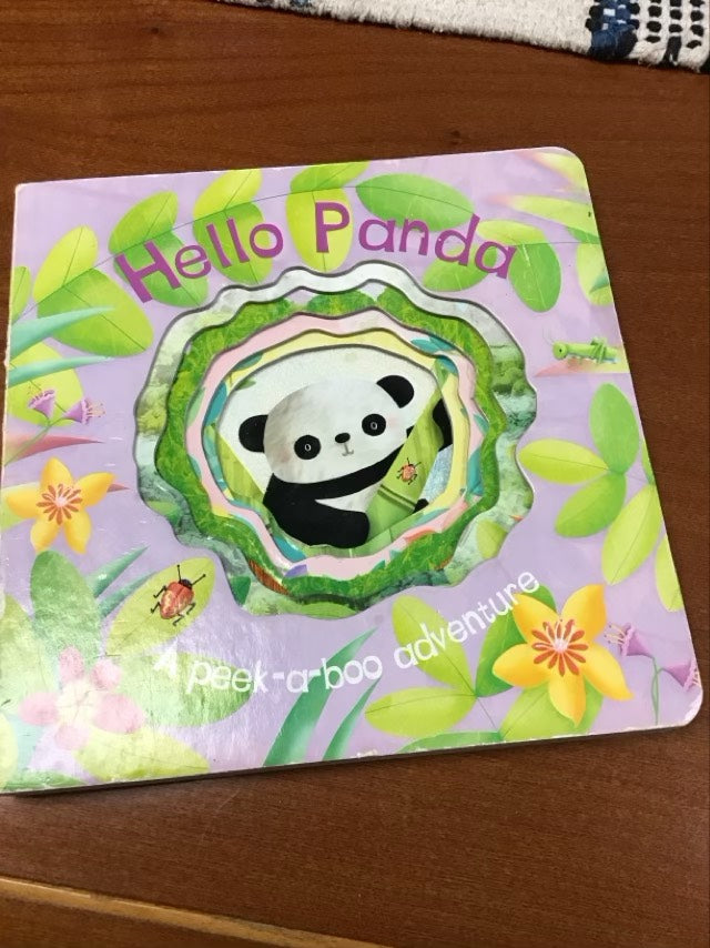 Hello Panda A Peek-a-boo Adventure by Anna Jones