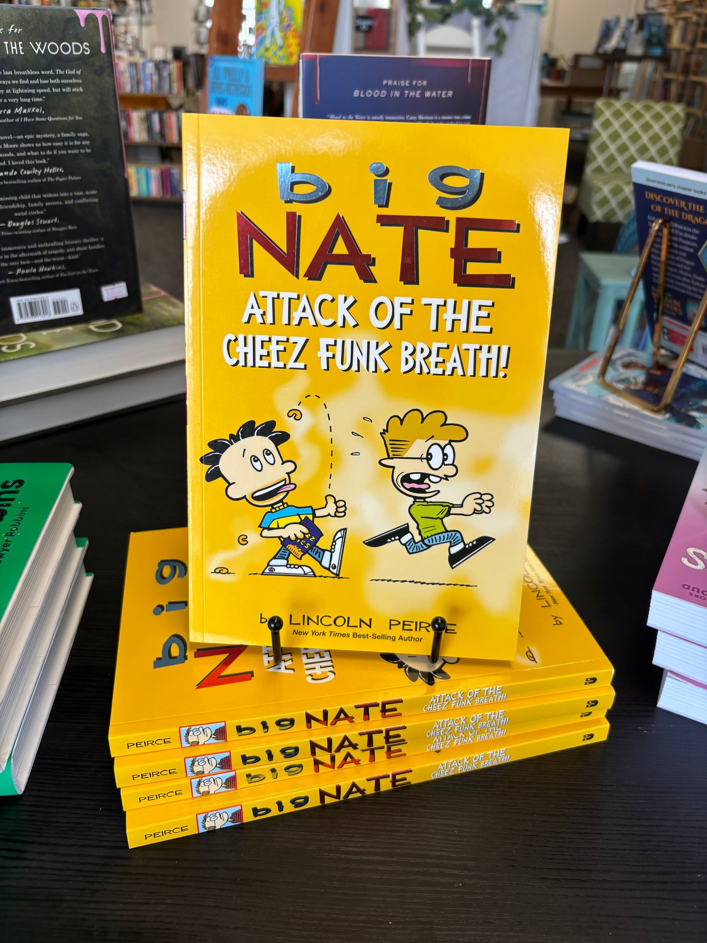 Big Nate Attack of the Cheez Funk Breath by Lincoln Peirce