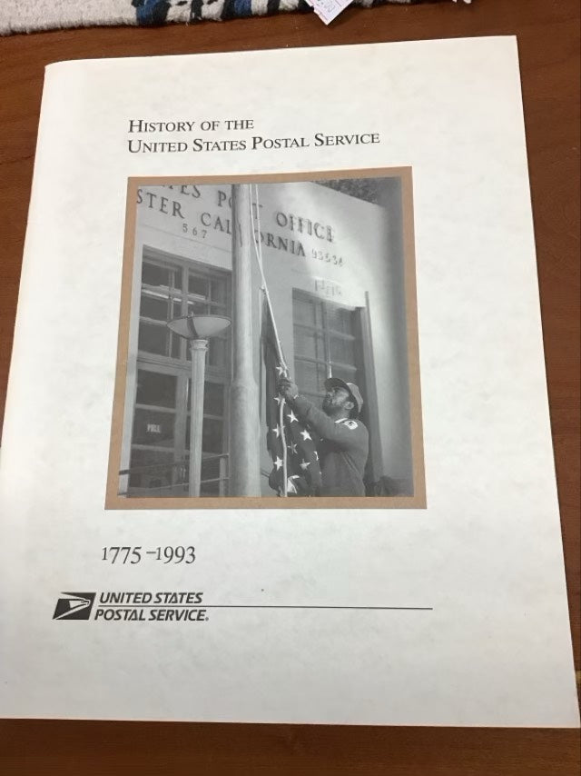 History of the U.S. Postal Service, 1775-1993 by United States Postal Service