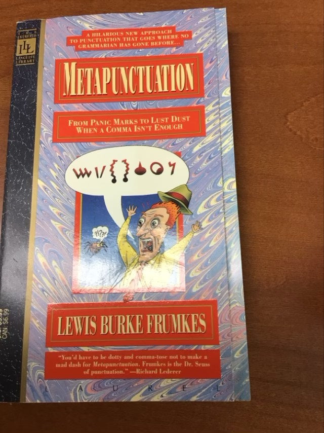 Metapunctuation by Lewis Burke Frumkes