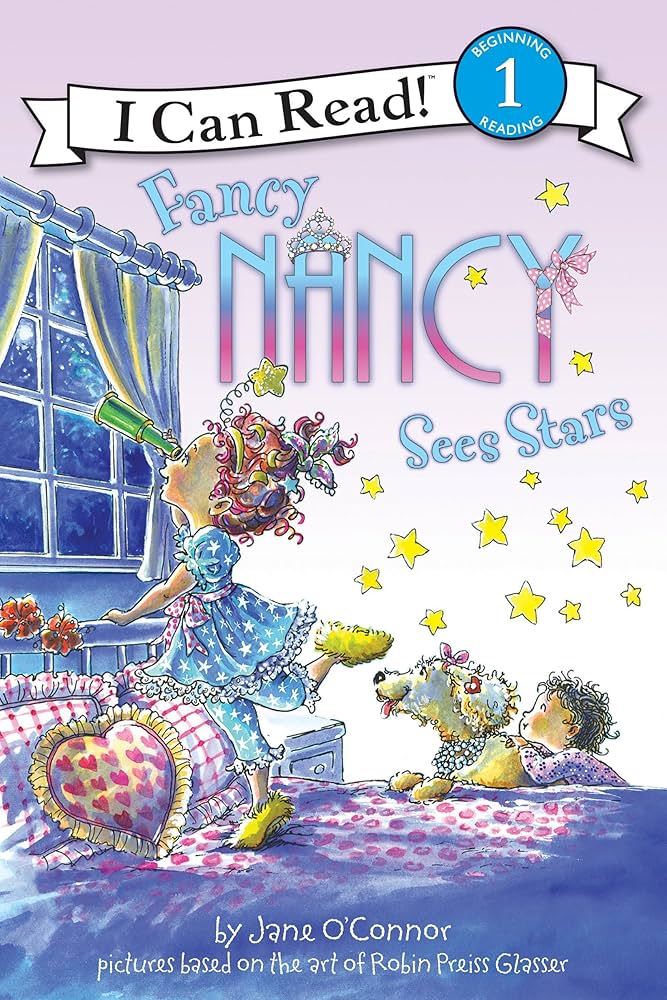 Fancy Nancy Sees Stars (I Can Read Level 1) by Jane O'Connor