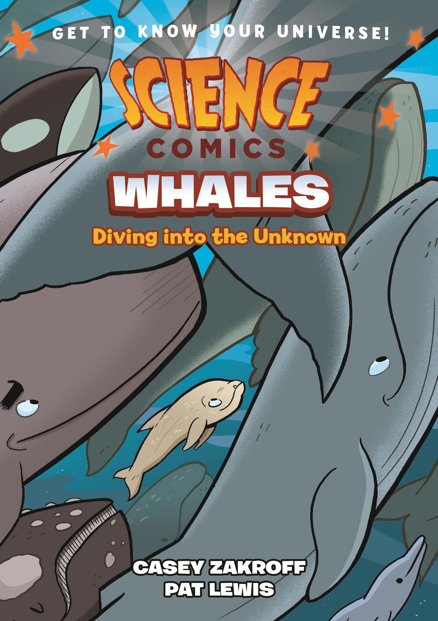 Science Comics: Whales: Diving into the Unknown by Casey Zakroff