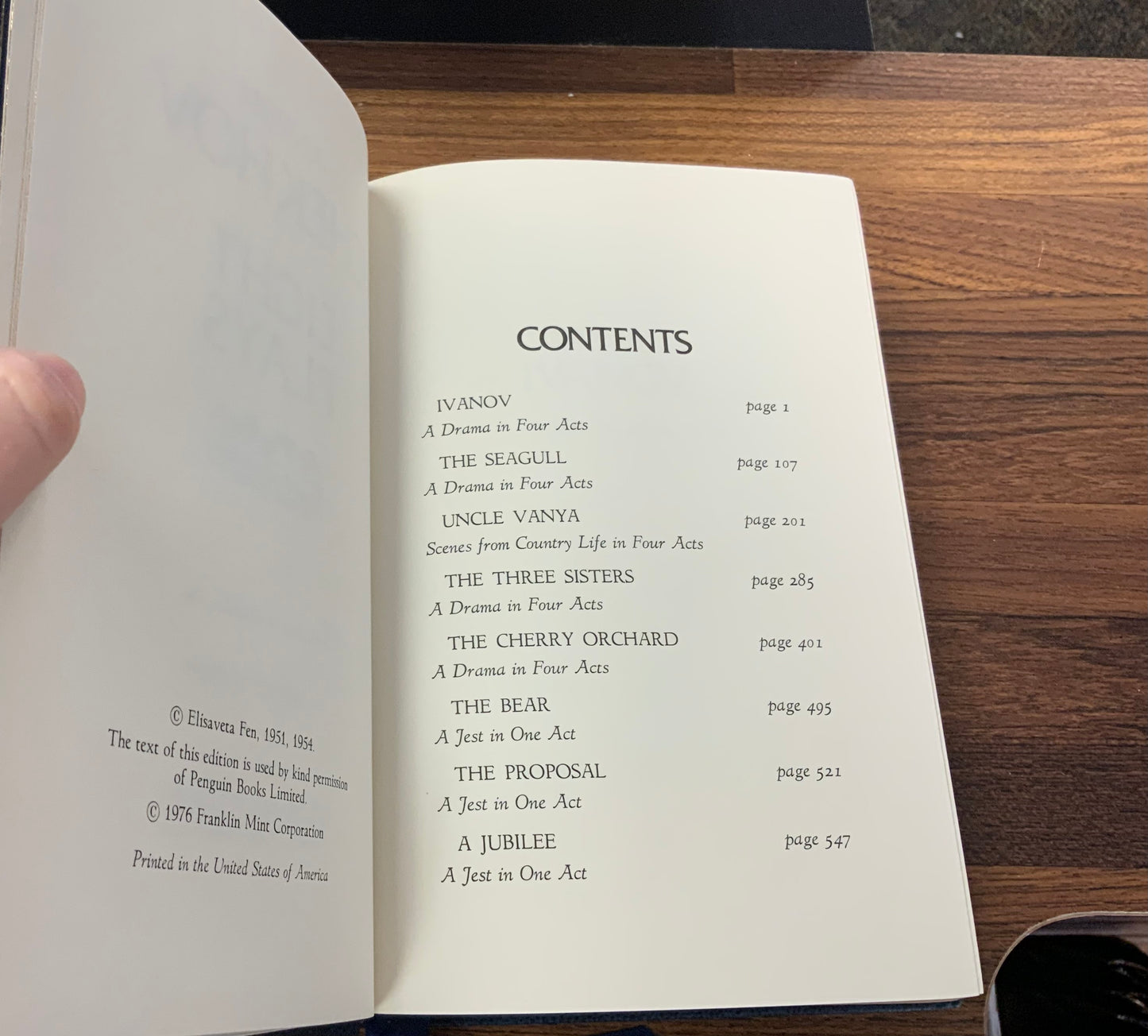 Eight Plays by Anton Chekhov