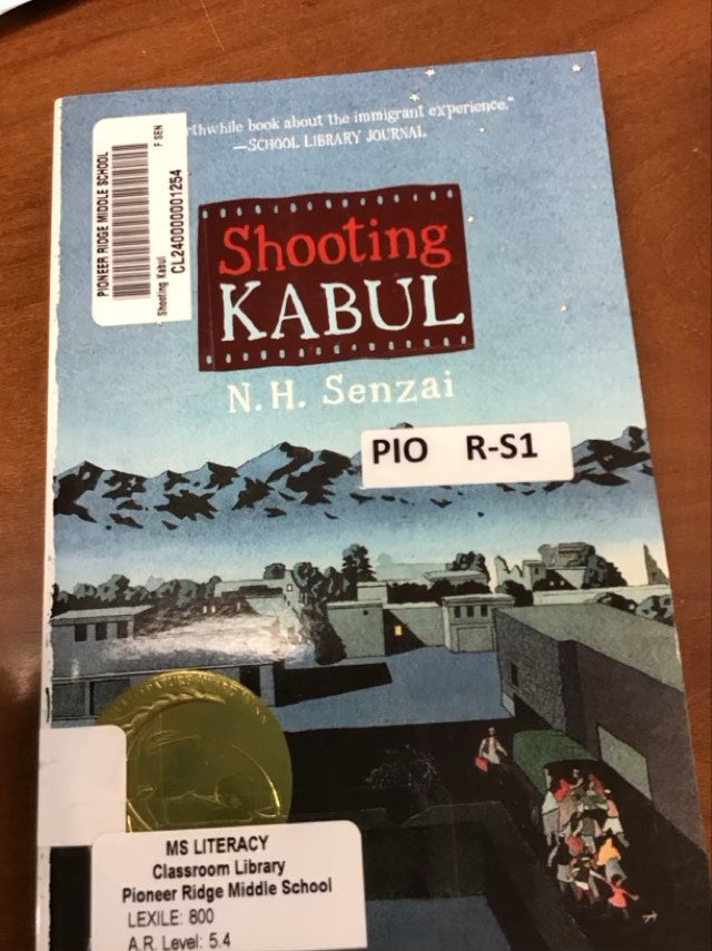 Shooting Kabul (The Kabul Chronicles) by N. H. Senzai *Ex Library Book