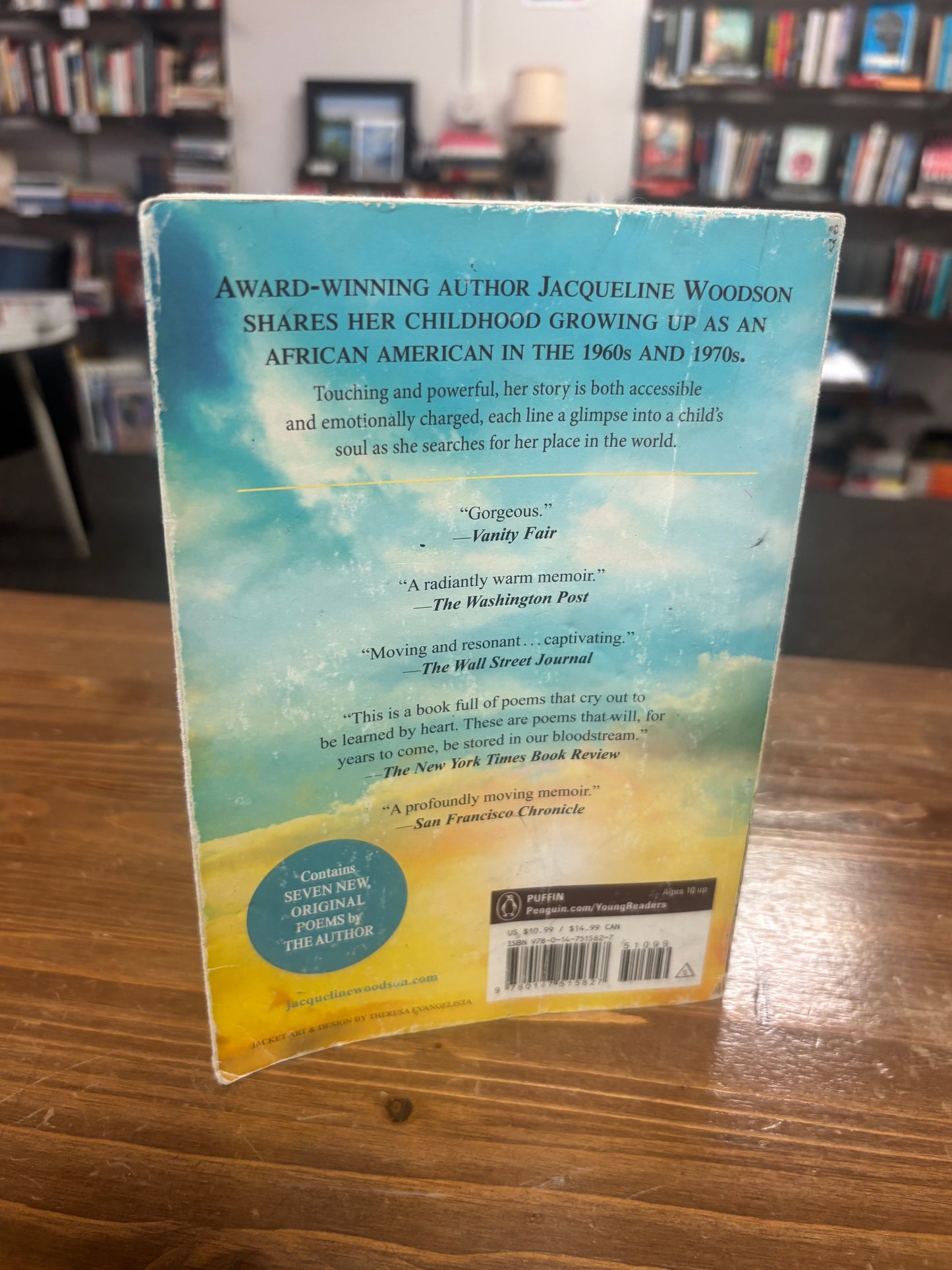 Brown Girl Dreaming by Jacqueline Woodson