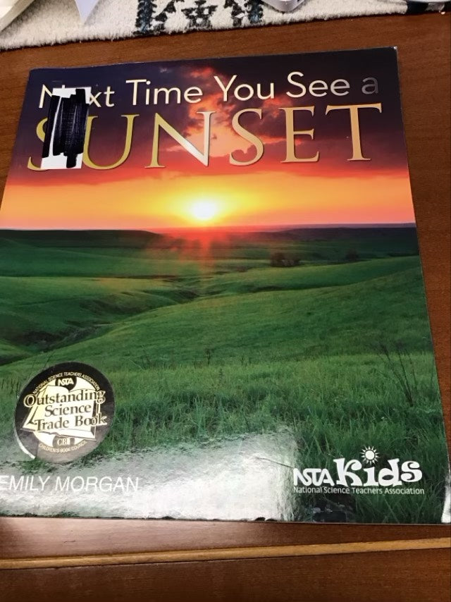 Next Time You See A Sunset by Emily Morgan * Ex-Library Book