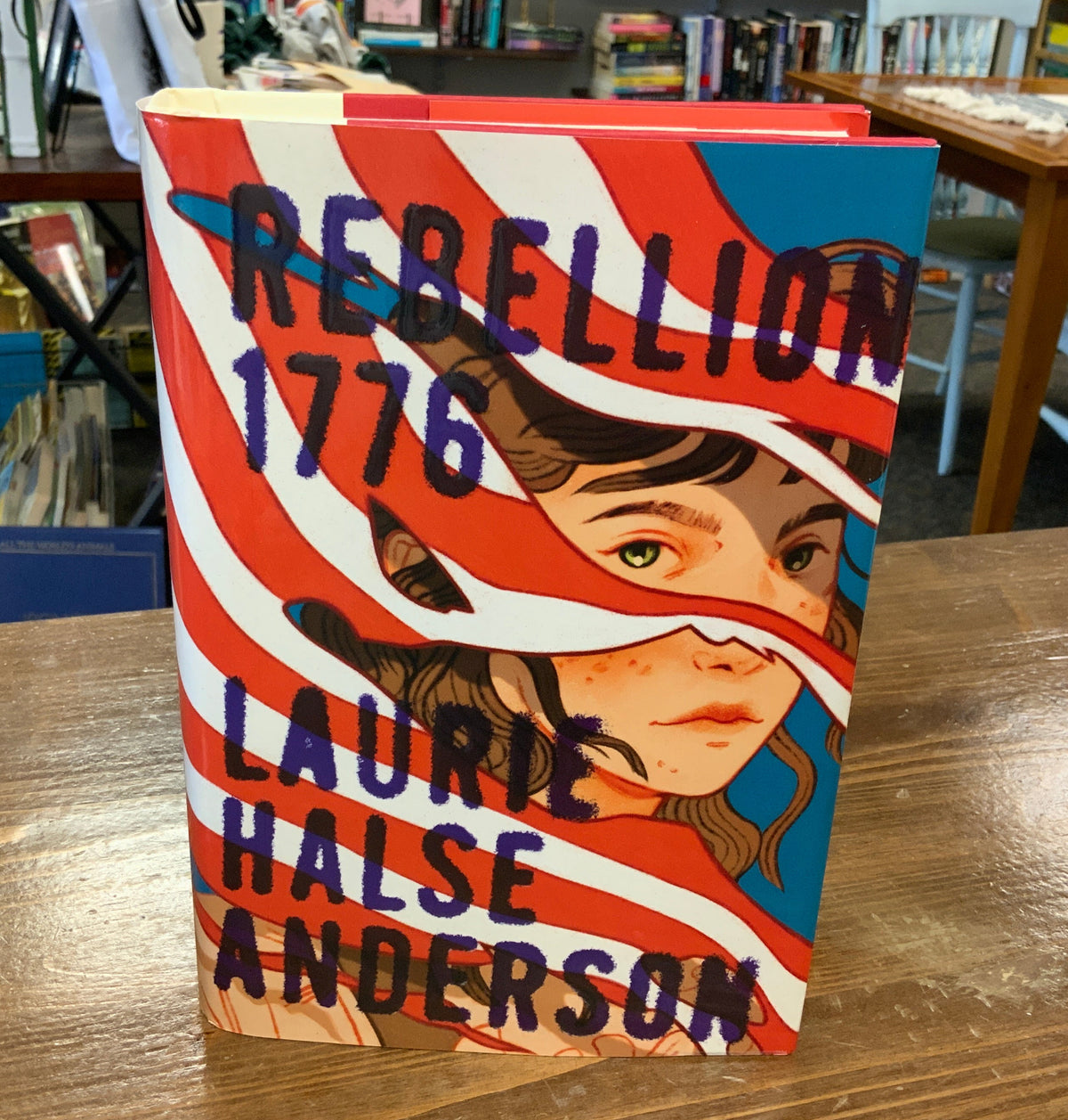 Rebellion 1776 by Laurie Halse Andersonn DJHC New