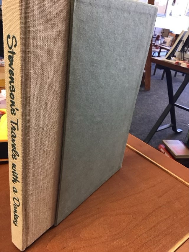Travels with a Donkey in the Cevennes (Traveller's) by Robert Louis Stevenson With HC book Sleeve