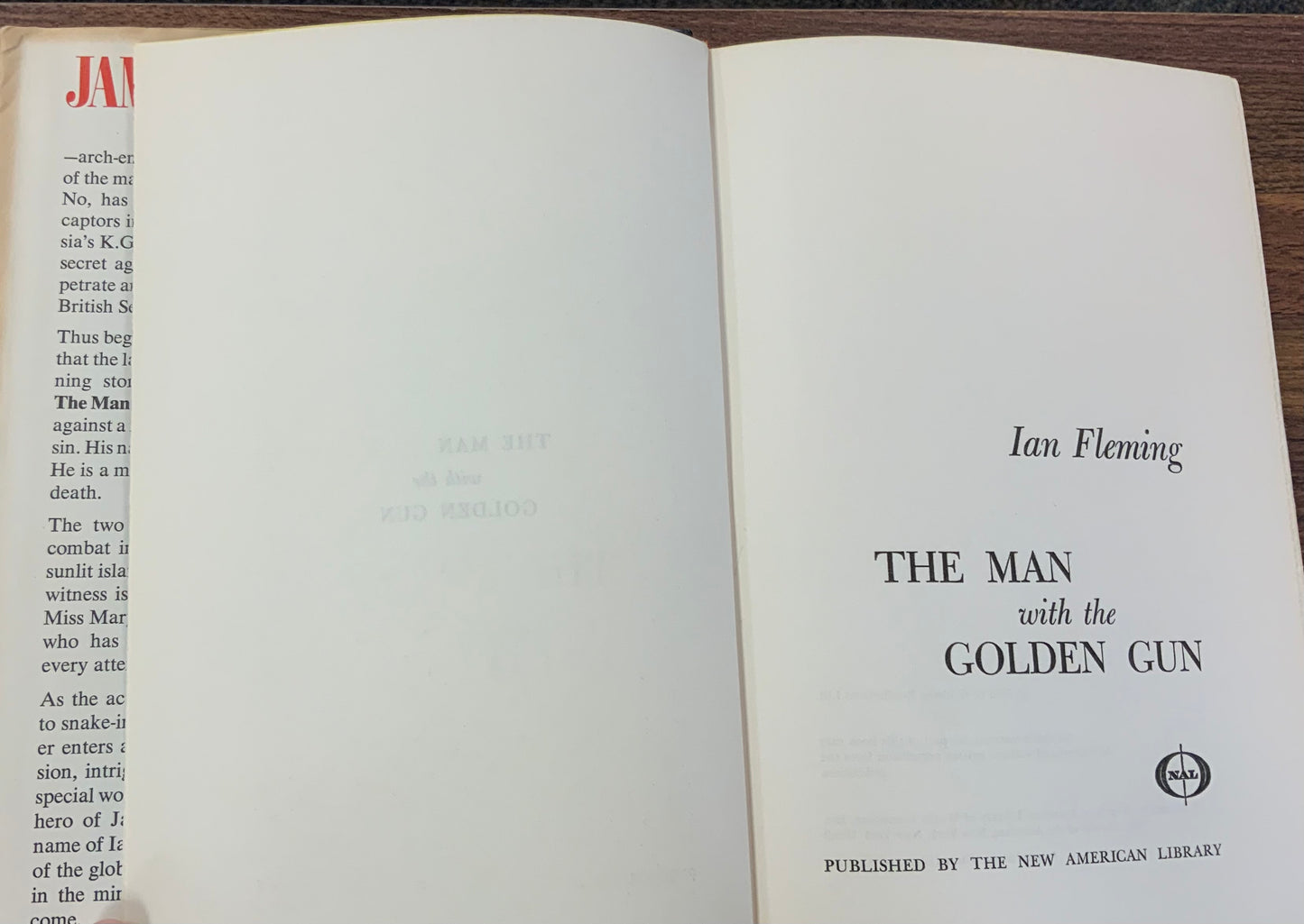 The Man With the Golden Gun by Ian Fleming - FIRST EDITION