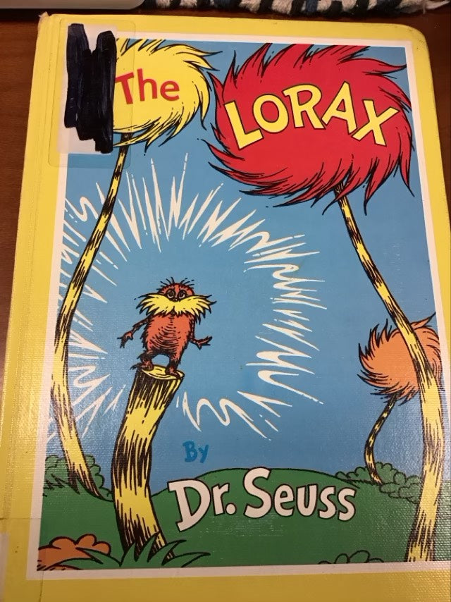 The Lorax-Dr. Seuss- Bound-to-Stay Bound Books* Ex Library Book by Dr. Seuss