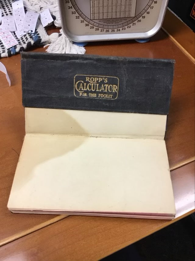 Ropp’s Calculator For The Pocket by C. Ropp