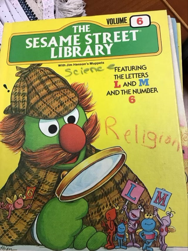 The Sesame Street Library Volume 6; Featuring the letters L and M and the number 6 by Michael Firth