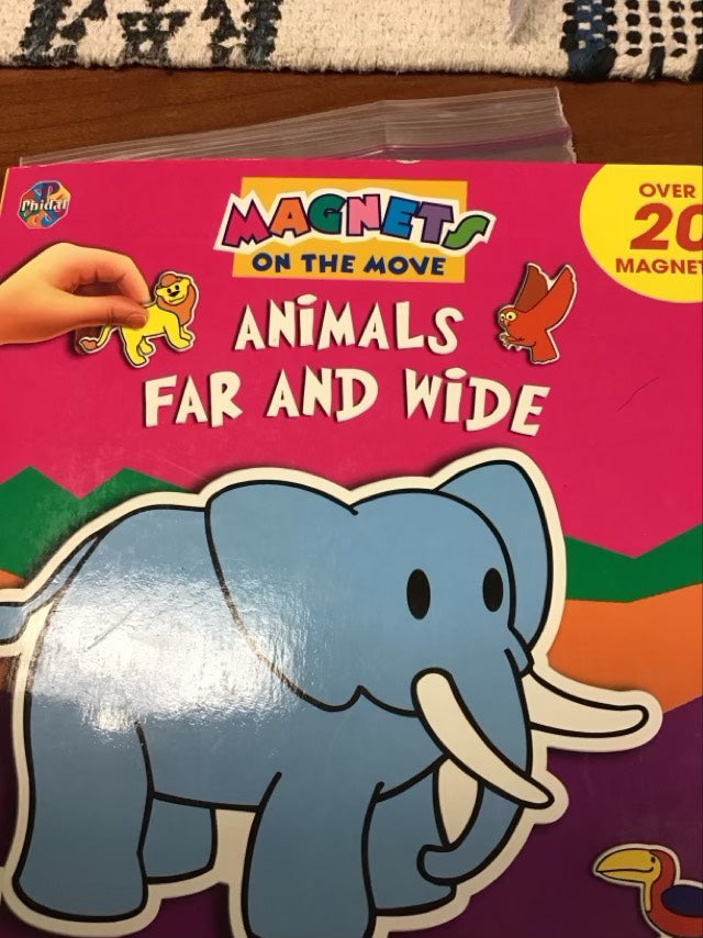 Animals Far and Wide (Magnets on the Move)