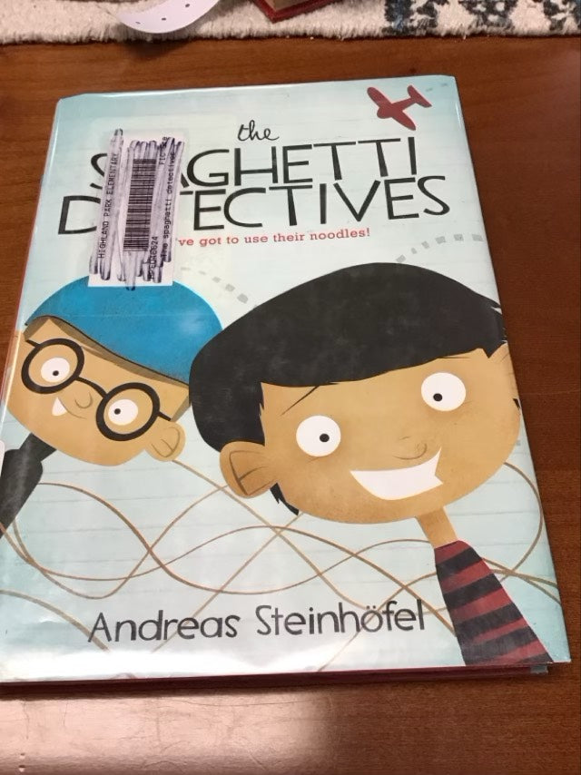 The Spaghetti Detectives by Andreas Steinhöfel *Ex Library Book