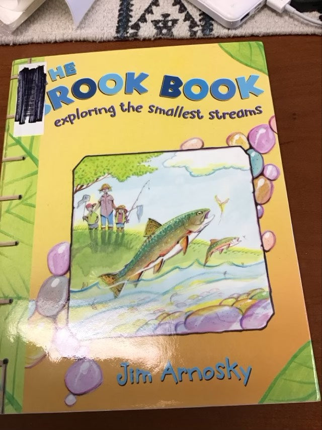 The Brook Book by Jim Arnosky * Ex-Library Book