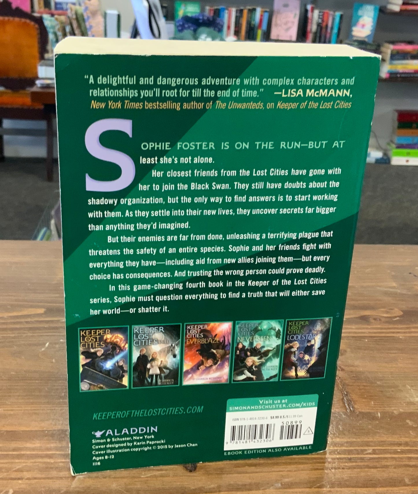 Neverseen (Keeper of the Lost Cities #4) by Shannon Messenger