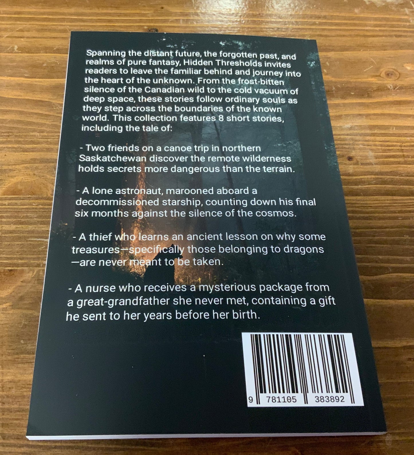 Hidden Thresholds:Short Story Collection by Douglas Hatten LOCAL KC AUTHOR