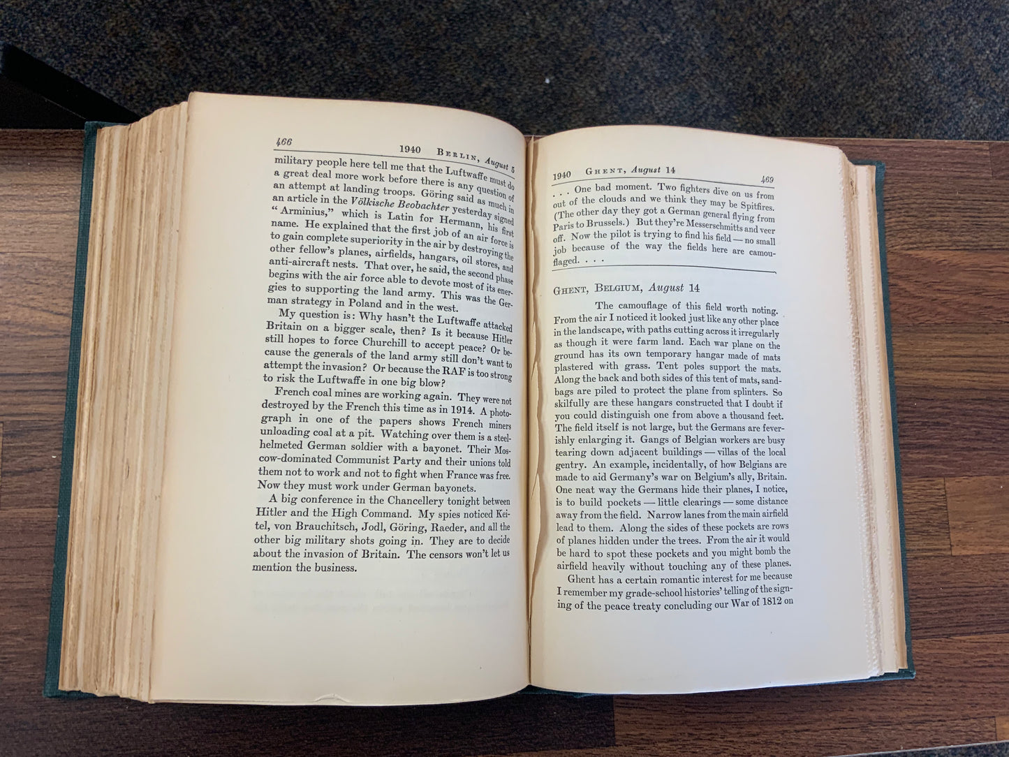 Berlin Diary: the Journal of a Foreign Correspondent 1934-1941 by William L Shirer