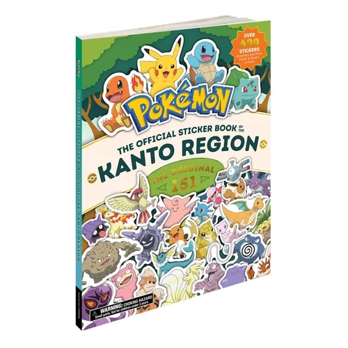 Pokémon the Official Sticker Book of the Kanto Region: The Original 151
