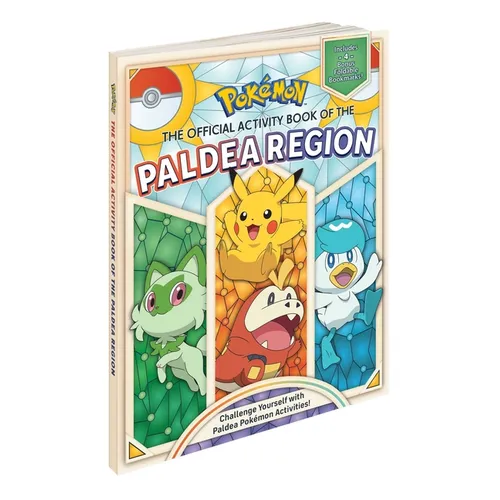 Pok駑on the Official Activity Book of the Paldea Region