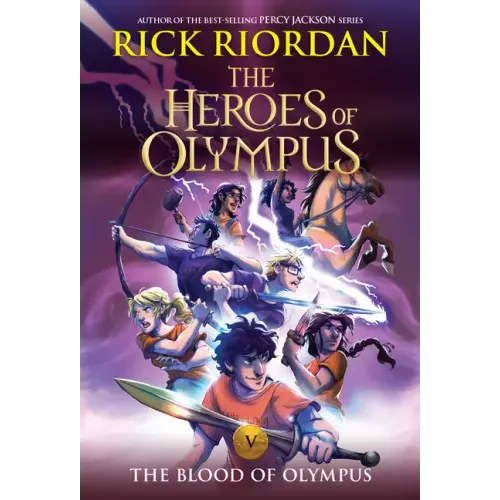 Heroes of Olympus, The, Book Five: Blood of Olympus, The-(New Cover)