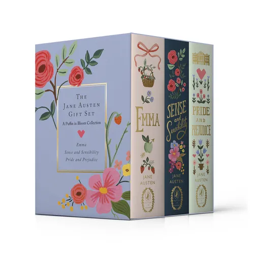The Jane Austen Gift Set: A Puffin in Bloom 3-Book Collection: Pride and Prejudice, Emma, and Sense and Sensibility