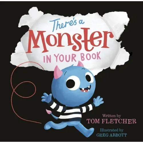 There's a Monster in Your Book: A Funny Monster Book for Kids and Toddlers